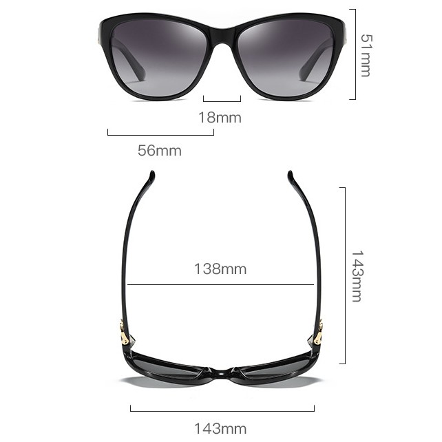 Kính mát nữ thời trang chống tia cực tím A572 - NVfashion | BigBuy360 - bigbuy360.vn