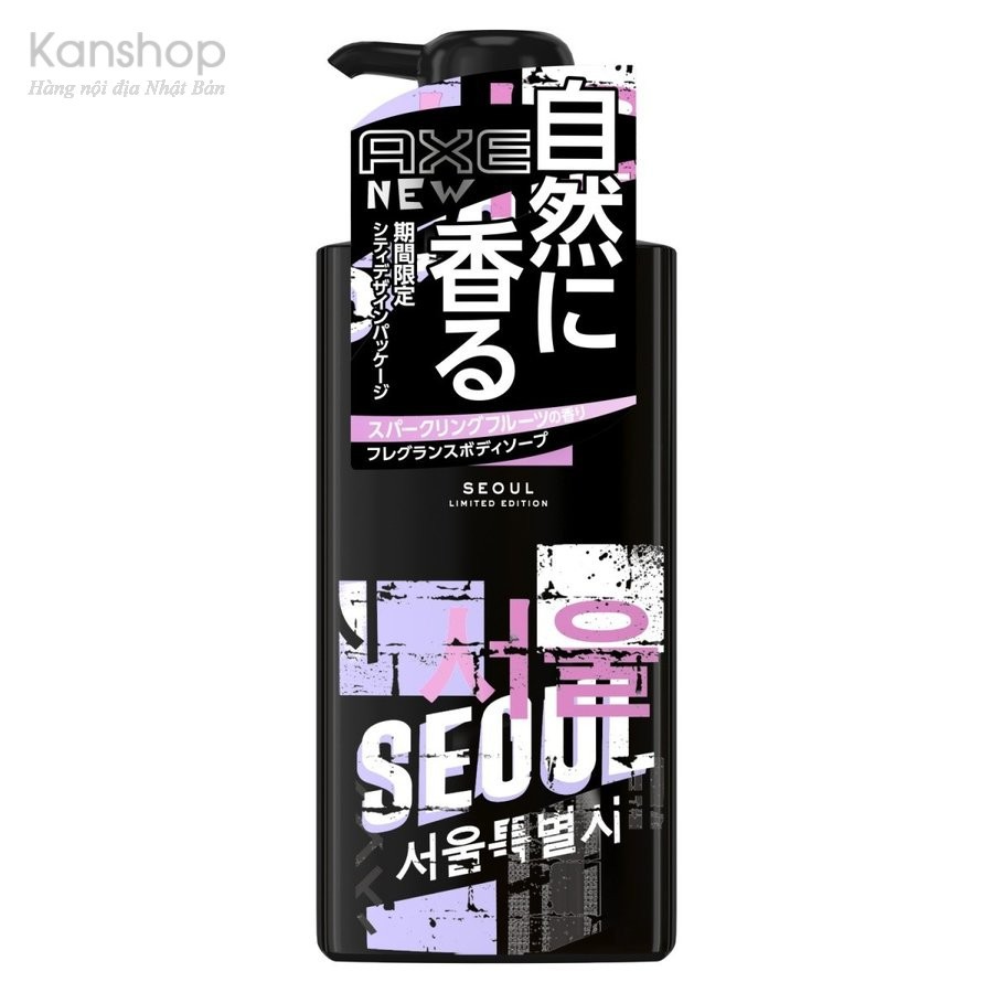 Sữa tắm nam Axe Seoul 400g, nội địa Nhật