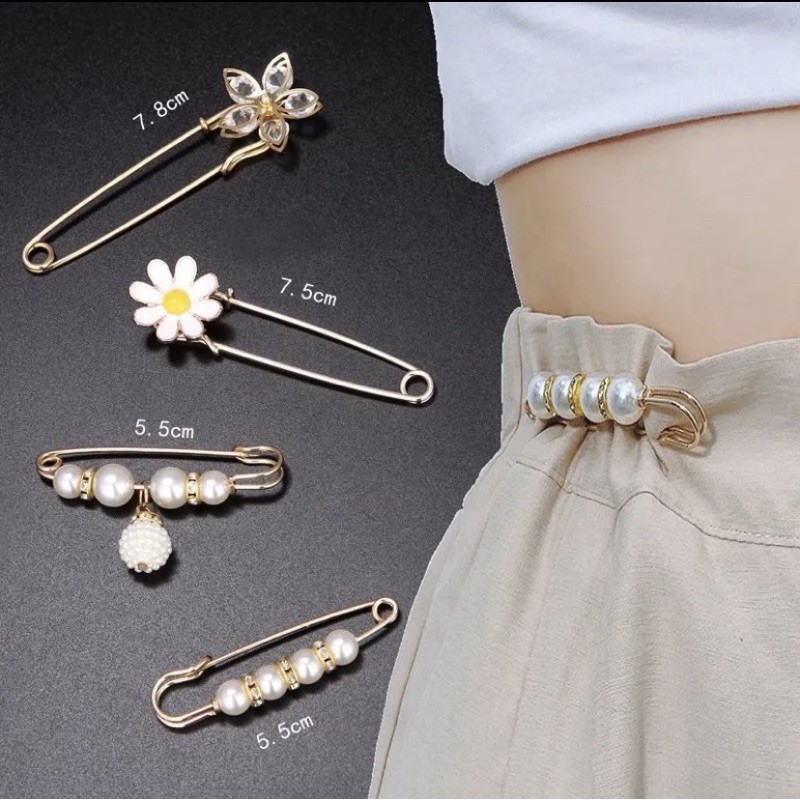 Ghim cài quần thu nhỏ eo
