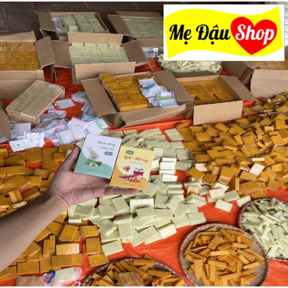 Xà Bông Nghệ Xà Phòng Mướp Đắng Cao Cấp Soap Base Handmade - Mẹ Đậu Shop | BigBuy360 - bigbuy360.vn