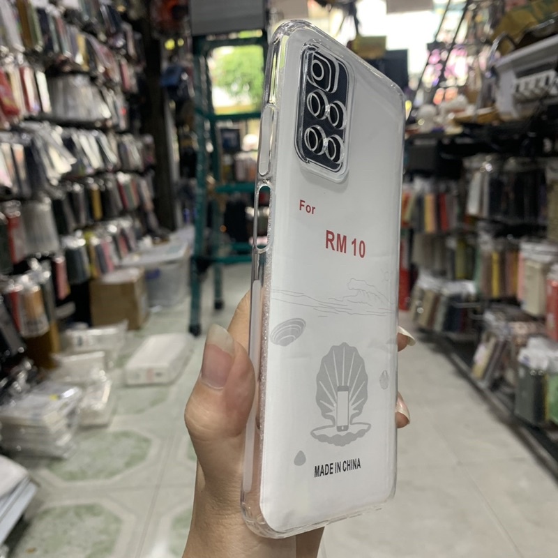 Ốp lưng Xiaomi Redmi 10 / Mi Note11 4G dẻo trong suốt