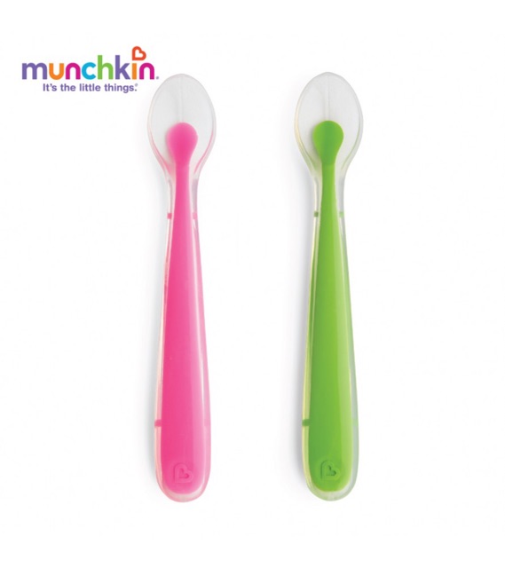BỘ THÌA SILICONE MUNCHKIN (2C)