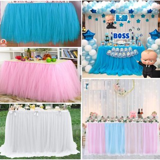 Khăn Vải Voan Quây Bàn Trang Trí Sinh Nhật nhiều mẫu  đẹp SIÊU Hot Trend 2022, Bong bóng sinh nhật happy birthday