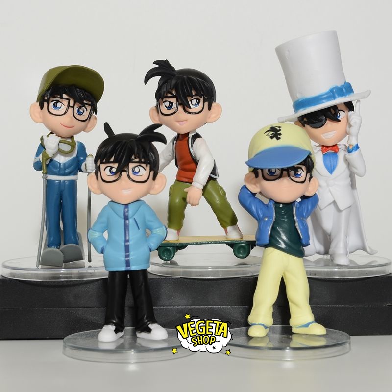 Mô hình Conan - Mô hình Kaito Kid Magic Kaito - Shinichi Kudo Edogawa Conan - Đế trong bán lẻ tùy chọn mẫu - Cao 9~13cm