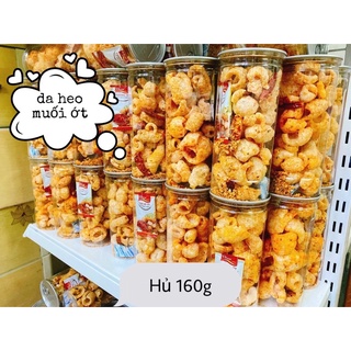 Da heo muối ớt - hủ pet 160g - ăn vặt cần thơ cô chin