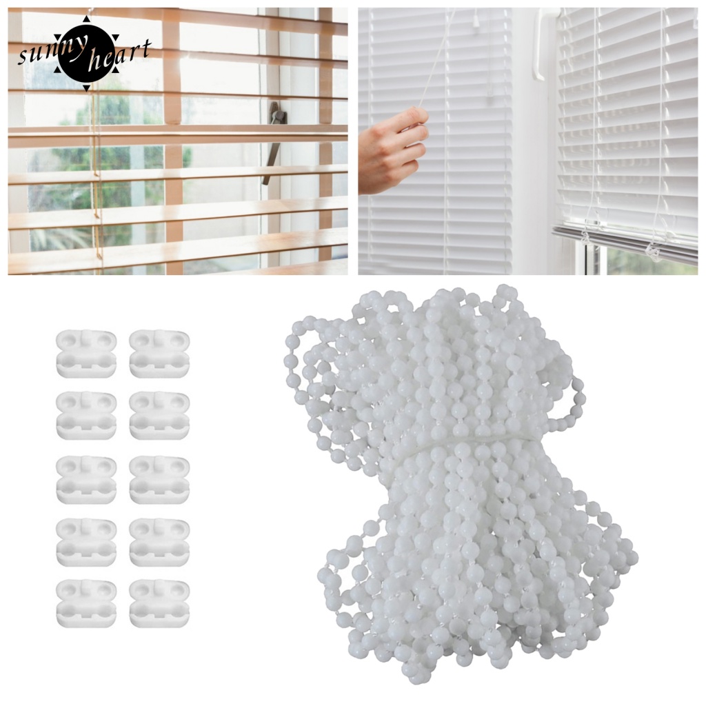 1 Bộ Dây Kéo Rèm Cửa Sổ Đính Hạt Bền Bỉ