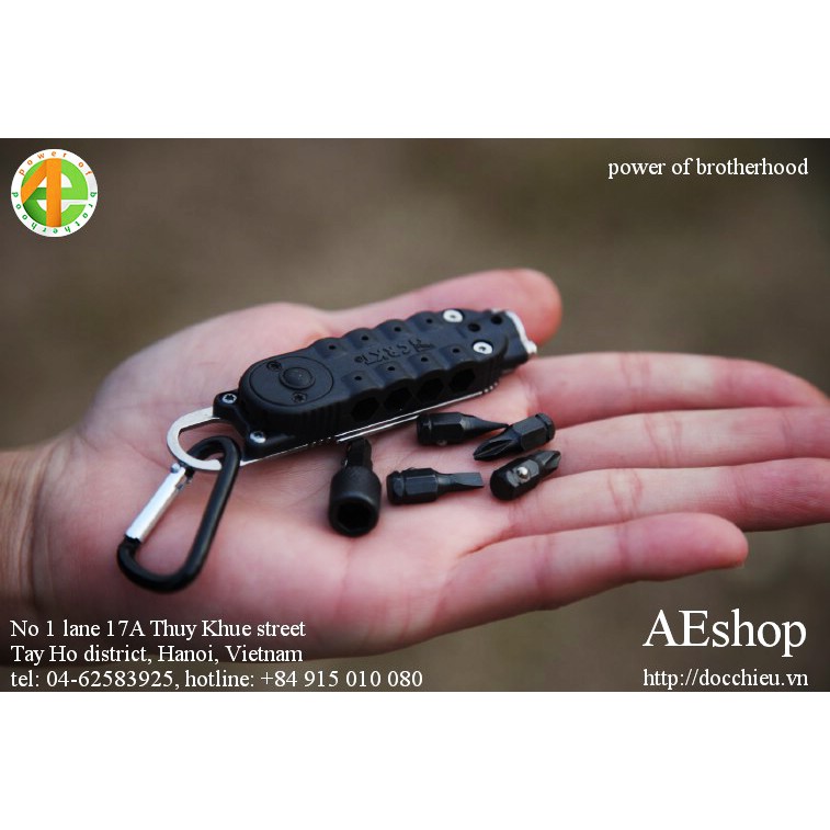 Tổ hợp công cụ treo khóa đa năng EDC CRKT