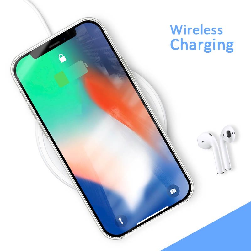 Ốp Điện Thoại Trong Suốt Chống Sốc Bảo Vệ Cho 7plus se2020 12 11promax Xsmax 13 promax