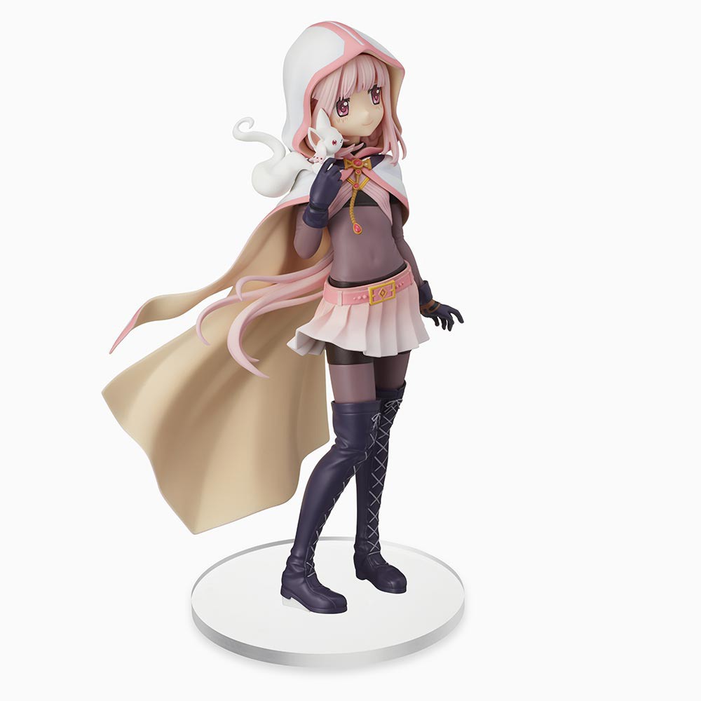 Mô Hình Figure Chính Hãng Anime Magia Record Mahou Shoujo Madoka ☆ Magica Gaiden, Kyuubey, Tamaki Iroha, SPM SEGA