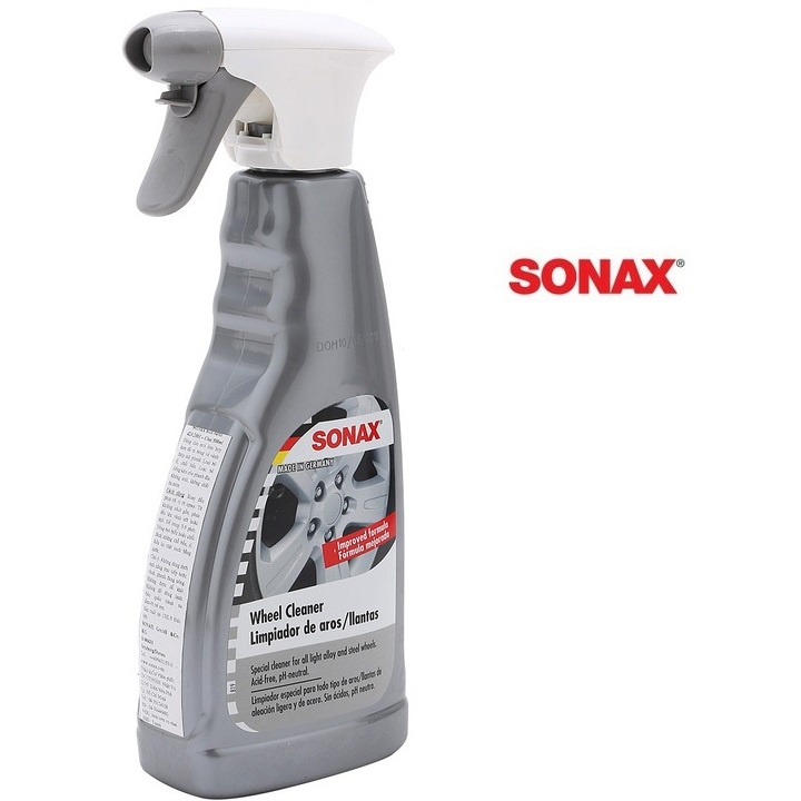 Sản Phẩm Dung dịch bảo dưỡng rửa vành xe ô tô, thương hiệu Sonax 429200, 500ml