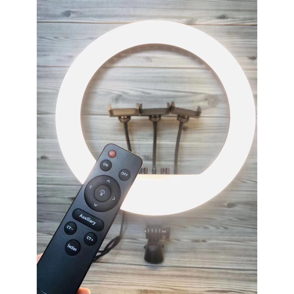 Đèn livestream 26 30 33 36cm và chân 2m1 hỗ trợ chụp ảnh, bán hàng