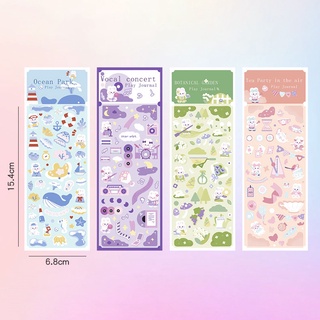 1 Sticker Dán Trang Trí Nhật Ký Du Lịch