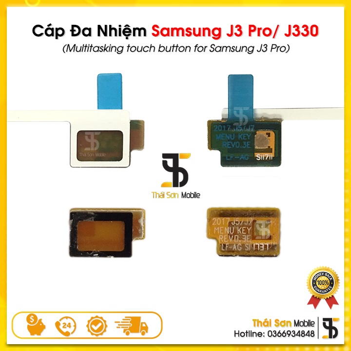 Nút Đa Nhiệm Samsung Galaxy J3 Pro / J330 Zin Bóc Máy