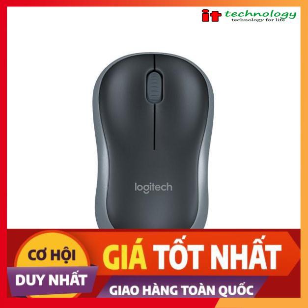 (CHUYÊN VĂN PHÒNG) CHUỘT KHÔNG DÂY LOGITECH B175 CHÍNH HÃNG (ĐEN XÁM)