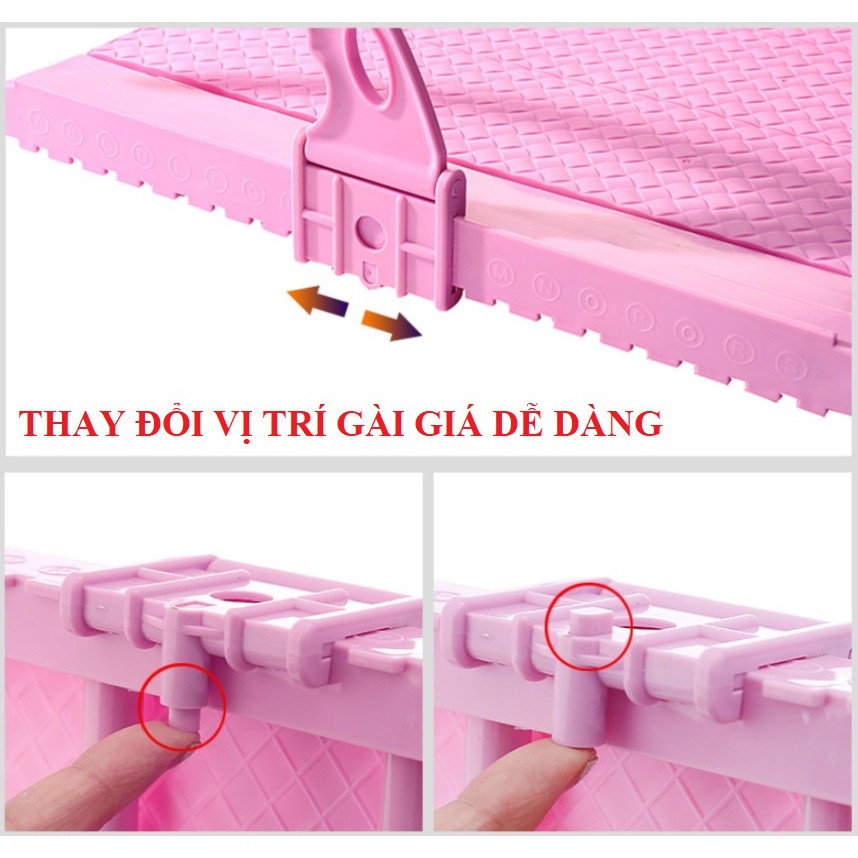 (FS+HoànXu)Thanh gài - treo ban công phơi đồ rộng 35cm thay đổi được chiều dài (HSN)