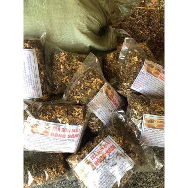 Combo 1 kg Trà sơn mật hồng sâm ngọt thơm mát