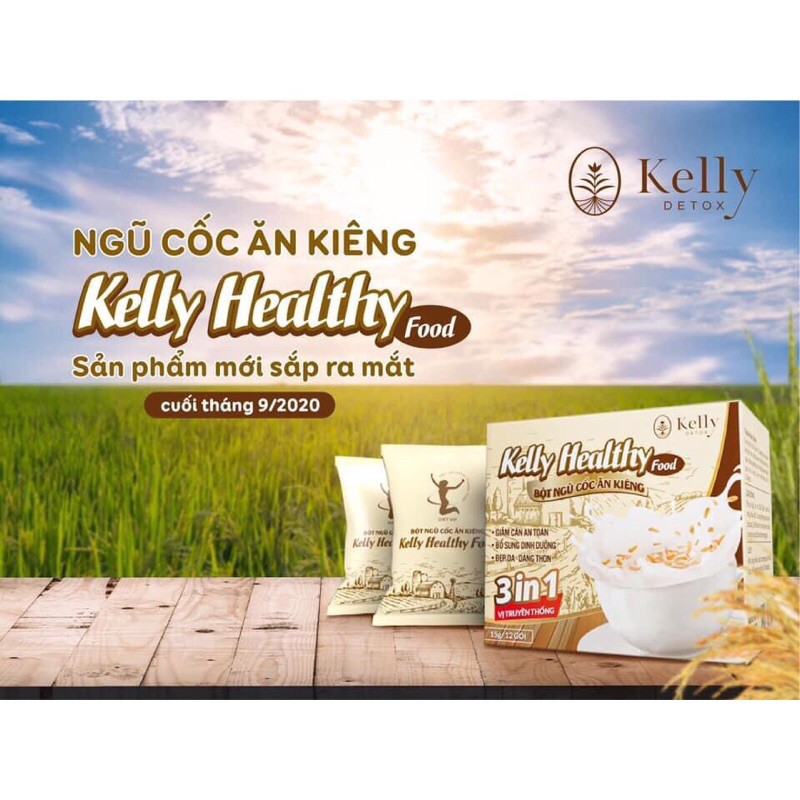 NGŨ CỐC ĂN KIÊNG KELLY HEALTHY DETOX