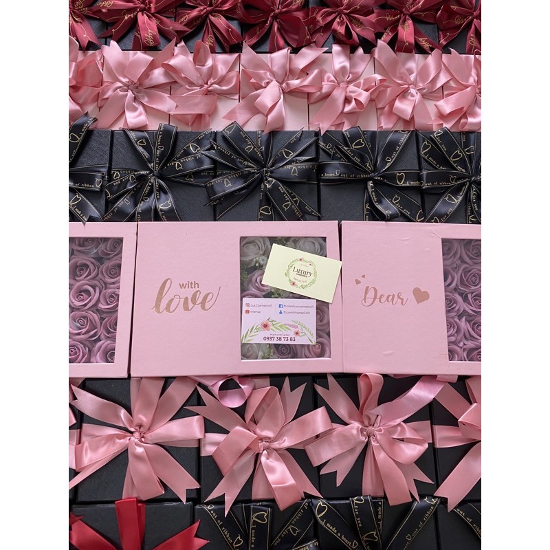 [ẢNH THẬT + CLIP] Hộp quà đựng son siêu đẹp nhiều loại