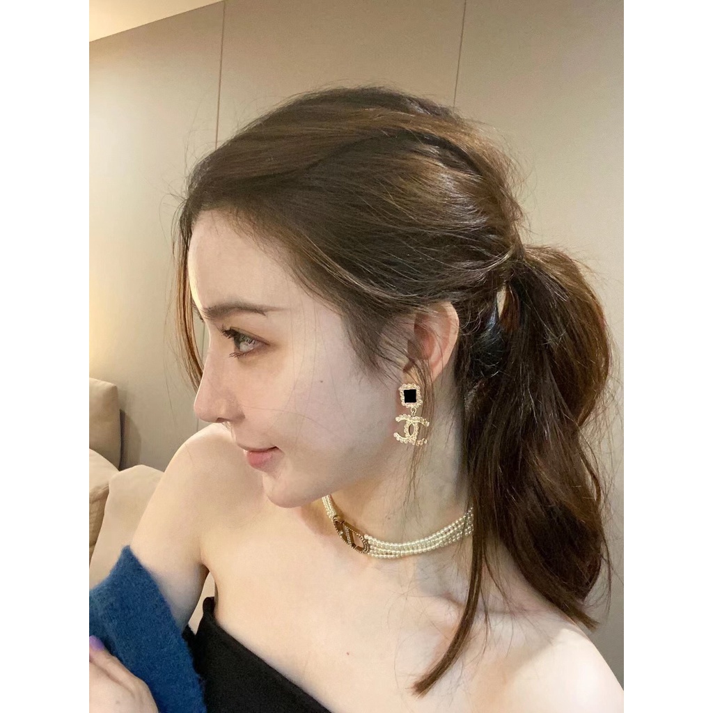 Khuyên Tai Đính Đá Phong Cách Âu Mỹ Sang Trọng Thời Trang Cho Nữ