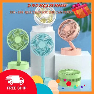 Quạt Tích Điện Gấp Gọn Đa Năng Tiện Lợi-Pin 1200mAH