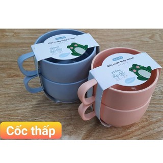 Set 2 cốc thấp amori 350ml