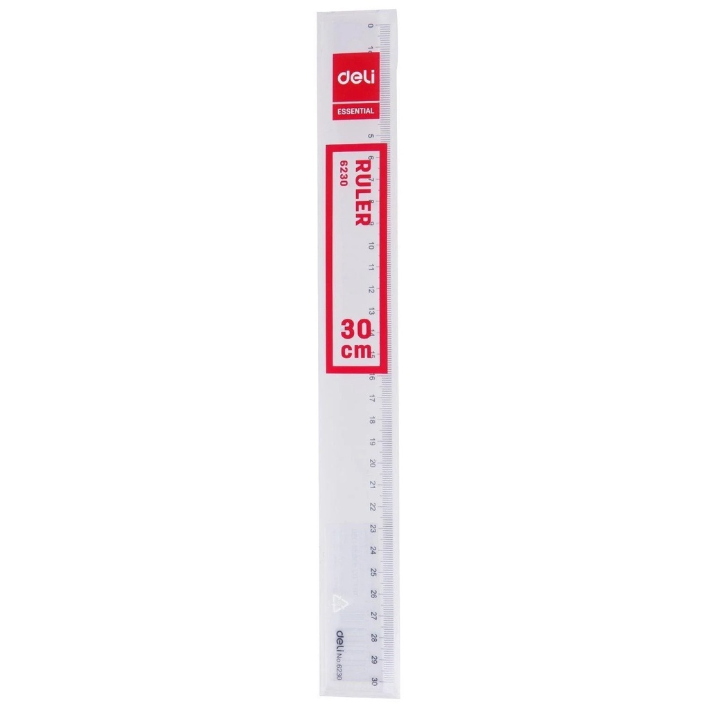 Thước kẻ DELI 20/30cm - 6220/ 6230