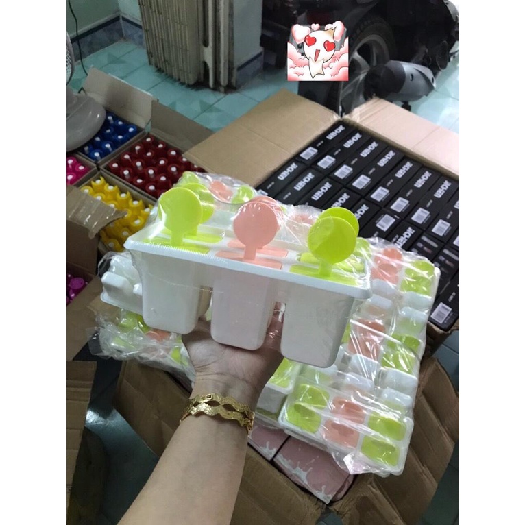 Khuôn Làm Kem Que Nhựa việt nhật an toàn