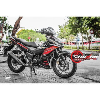 Tem Trùm Winner 150 HONDA Đen Đỏ