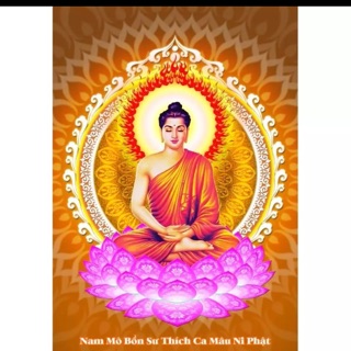 Tranh Dán Tường VTC Phật Thích Ca 003- KT: 50x80 cm