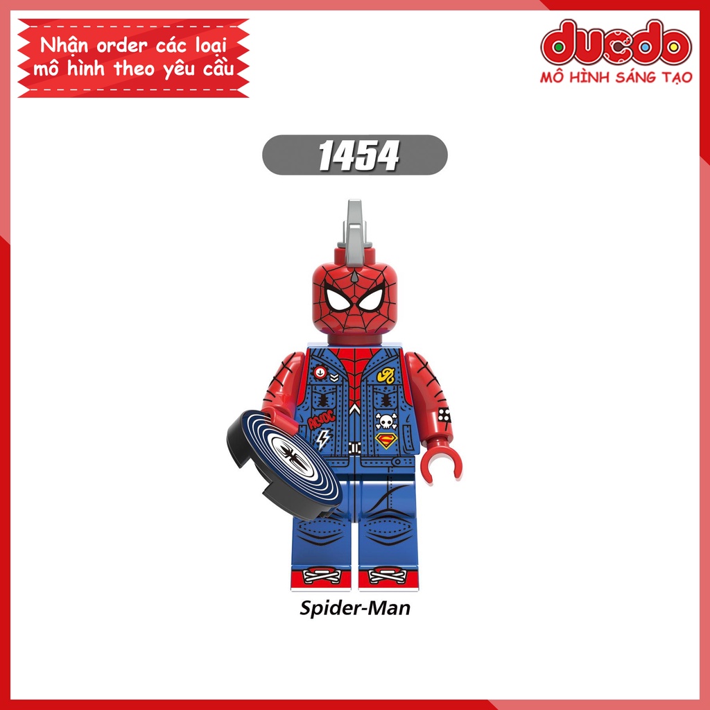 Minifigures nhân vật Spider Man mới nhất - Đồ chơi Lắp ghép Xếp hình Mini Iron Man Mô hình XINH X0281