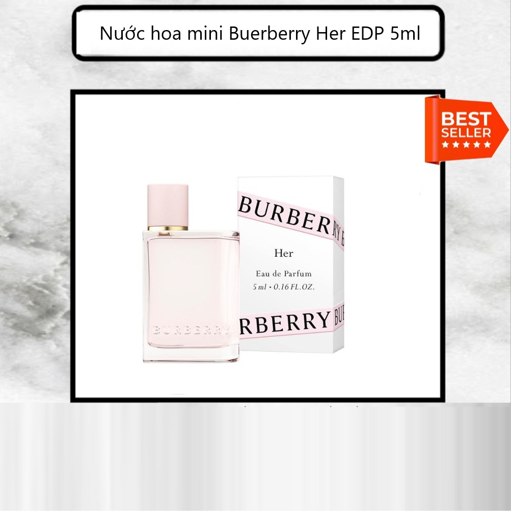 Nước hoa mini Buerberry Her EDP 5ml