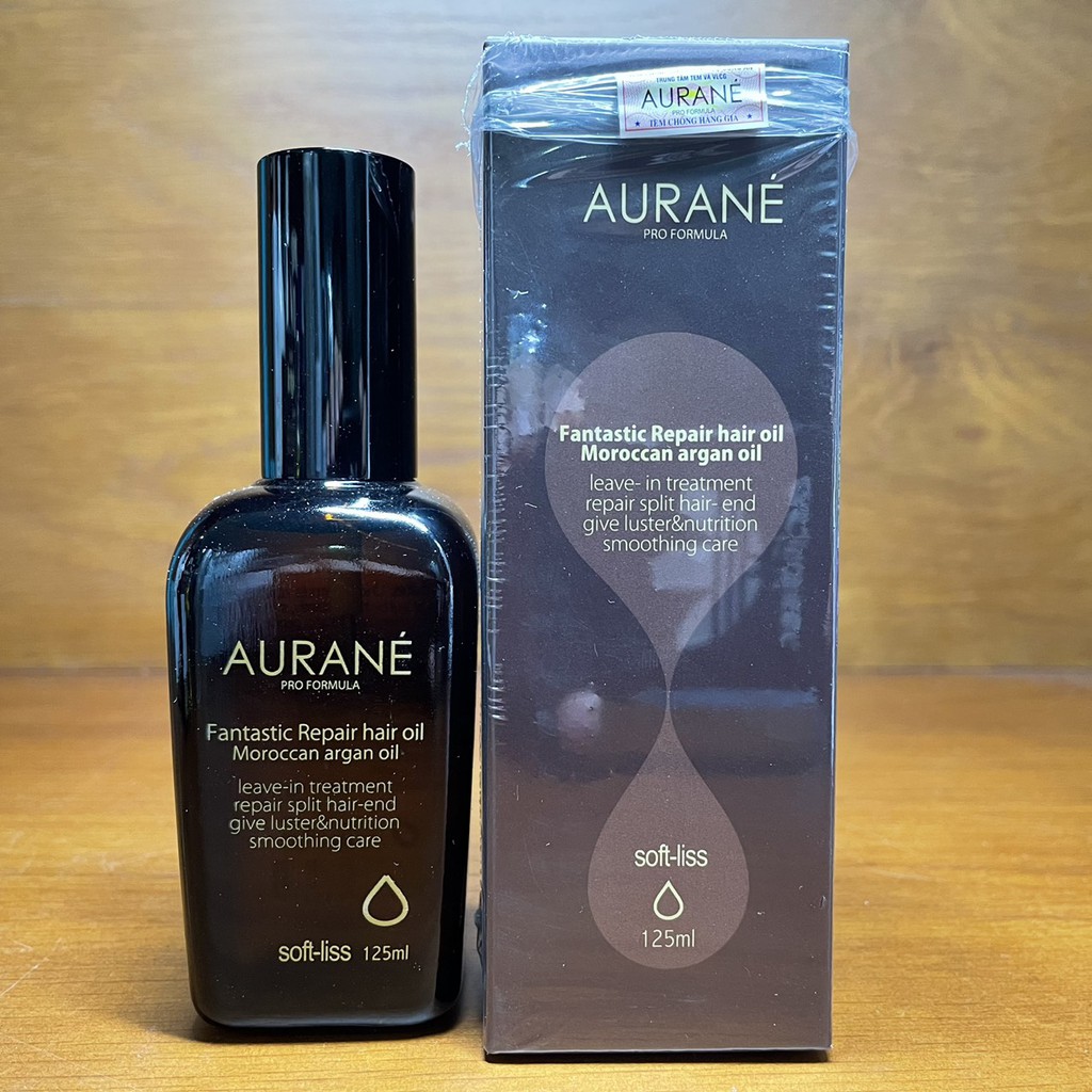 Tinh dầu dưỡng tóc Argan SoftLiss Aurane 125ml (mẫu mới)