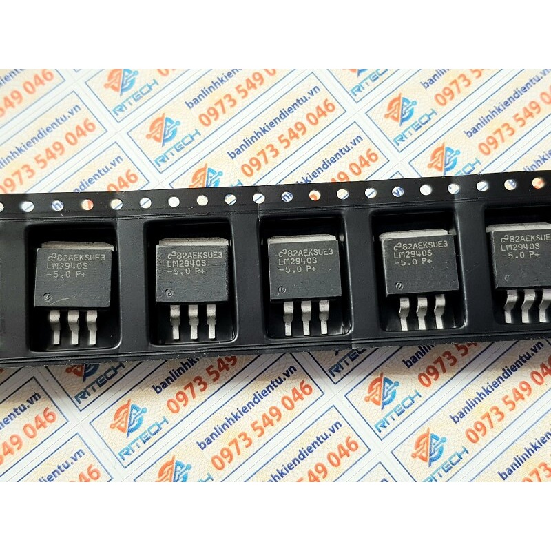 [Combo 3 chiếc] LM2940-5 LM2940S-5.0 LM2940CS-5.0 IC nguồn TO-263