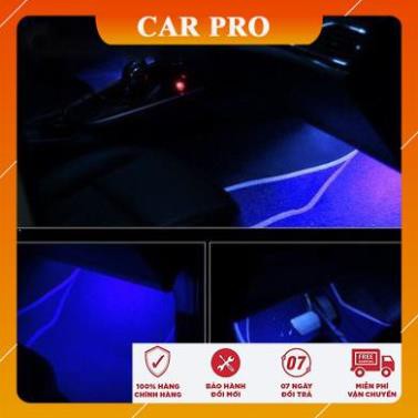 Đèn led 7 màu cảm ứng theo nhạc + Khiển - CAR PRO