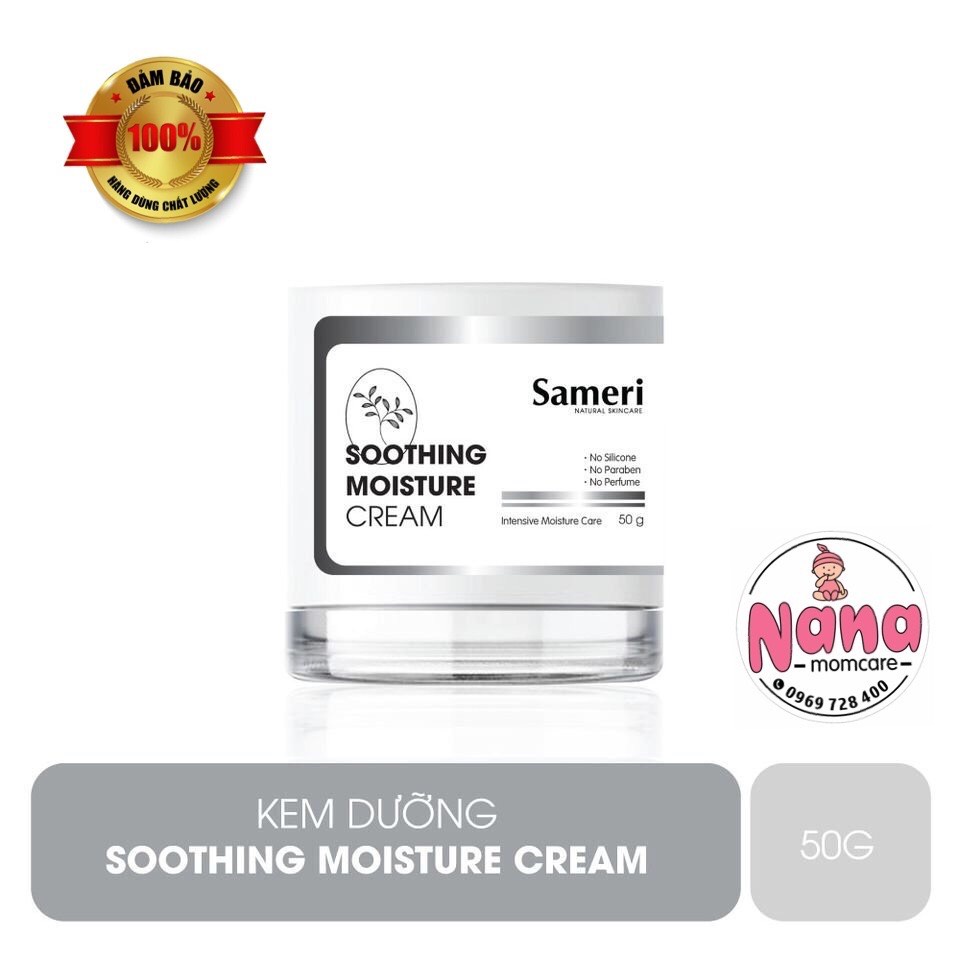 Kem dưỡng da mặt Sameri [dành cho da bà bầu, sau sinh, da nhạy cảm]