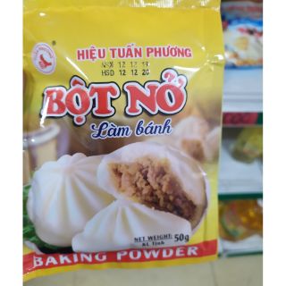Bột nở, men nở làm bánh mỳ, bánh bao
