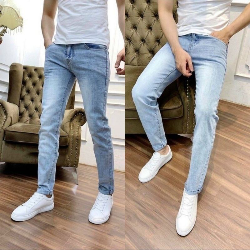 Quần jean nam trơn cao cấp đẹp giá rẻ,quần bò cao cấp TAKA 9 | BigBuy360 - bigbuy360.vn