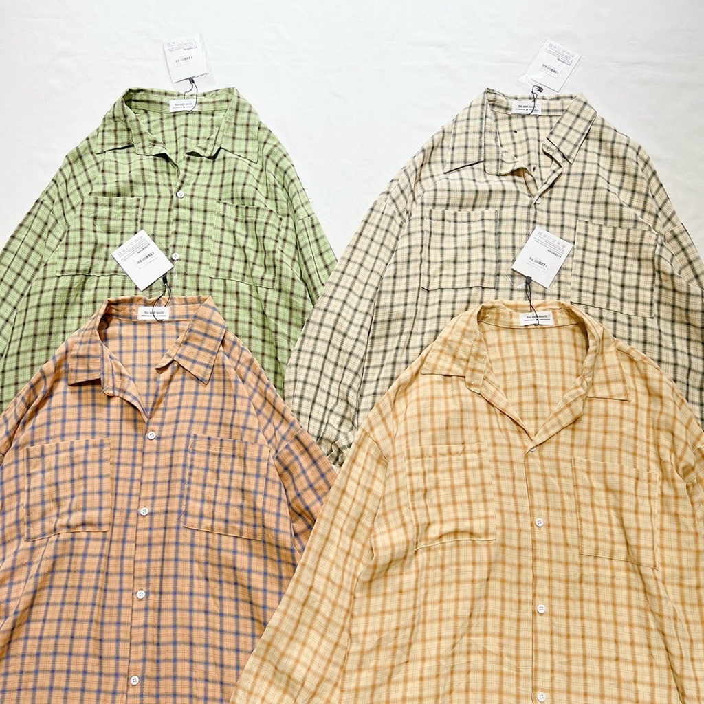 LOVI SHOP- Áo sơ mi caro nhí 4 màu