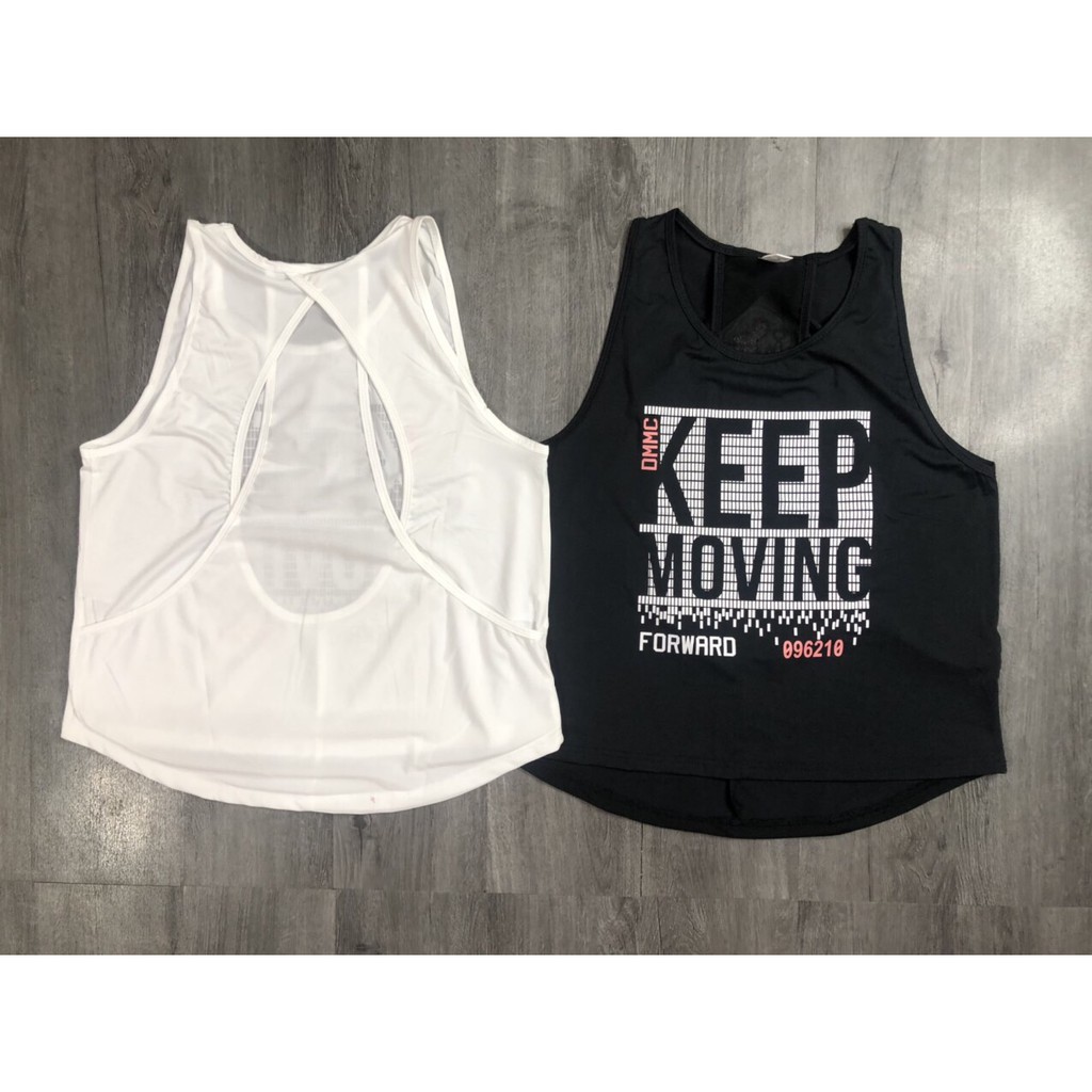 Áo Tank Top Keep Moving Tập Gym Yoga Nữ Siêu Xinh HANI3012 🎁