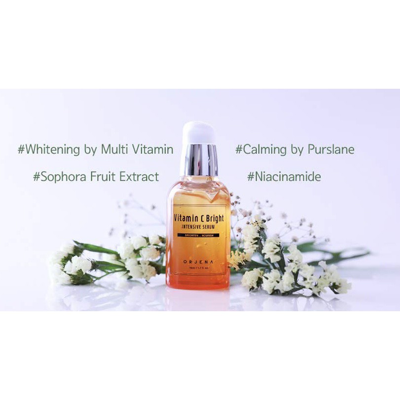 Serum Vitamin C Dưỡng Trắng Chuyên Sâu, Tinh Chất Serum Chống Lão Hóa Ngừa Mụn Thâm BRIGHT 50ml - #0005