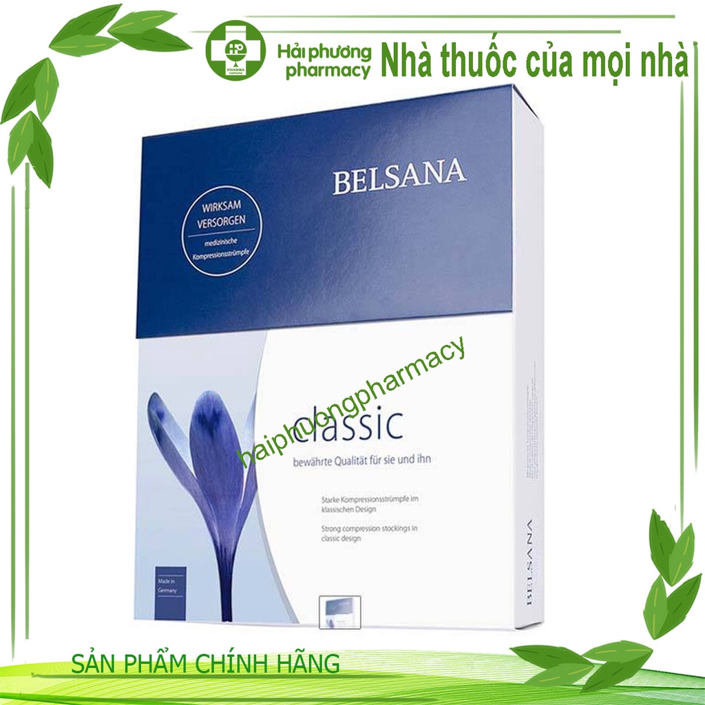 Vớ gối y khoa suy giãn tĩnh mạch Belsana size M1