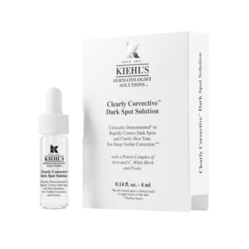 SERUM Giảm Thâm Nám Kiehl's Clearly Corrective Dark Spot Solution 4ml/15ml