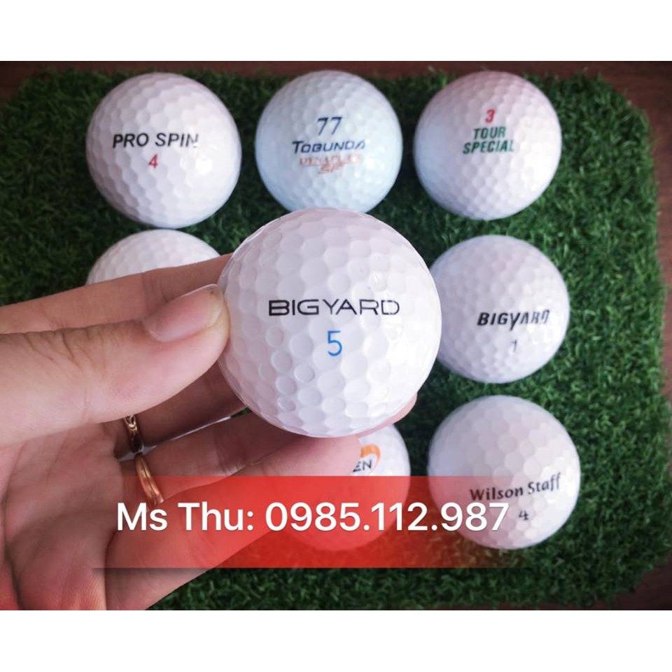 BÓNG GOLF - 8000Đ/ QUẢ CHÍNH HÃNG TỔNG HỢP CÁ HÃNG MỚI 85-90%