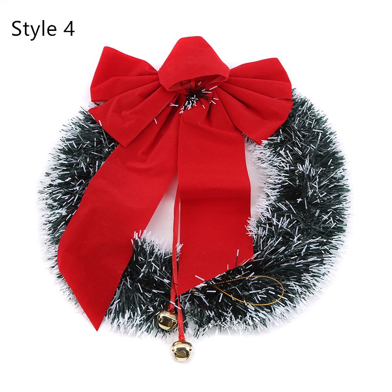 Christmas Wreath Decorations Artificial Dried Flowers Hanging Decorations Door Hotel Shopping Mall Window Hanging Decor