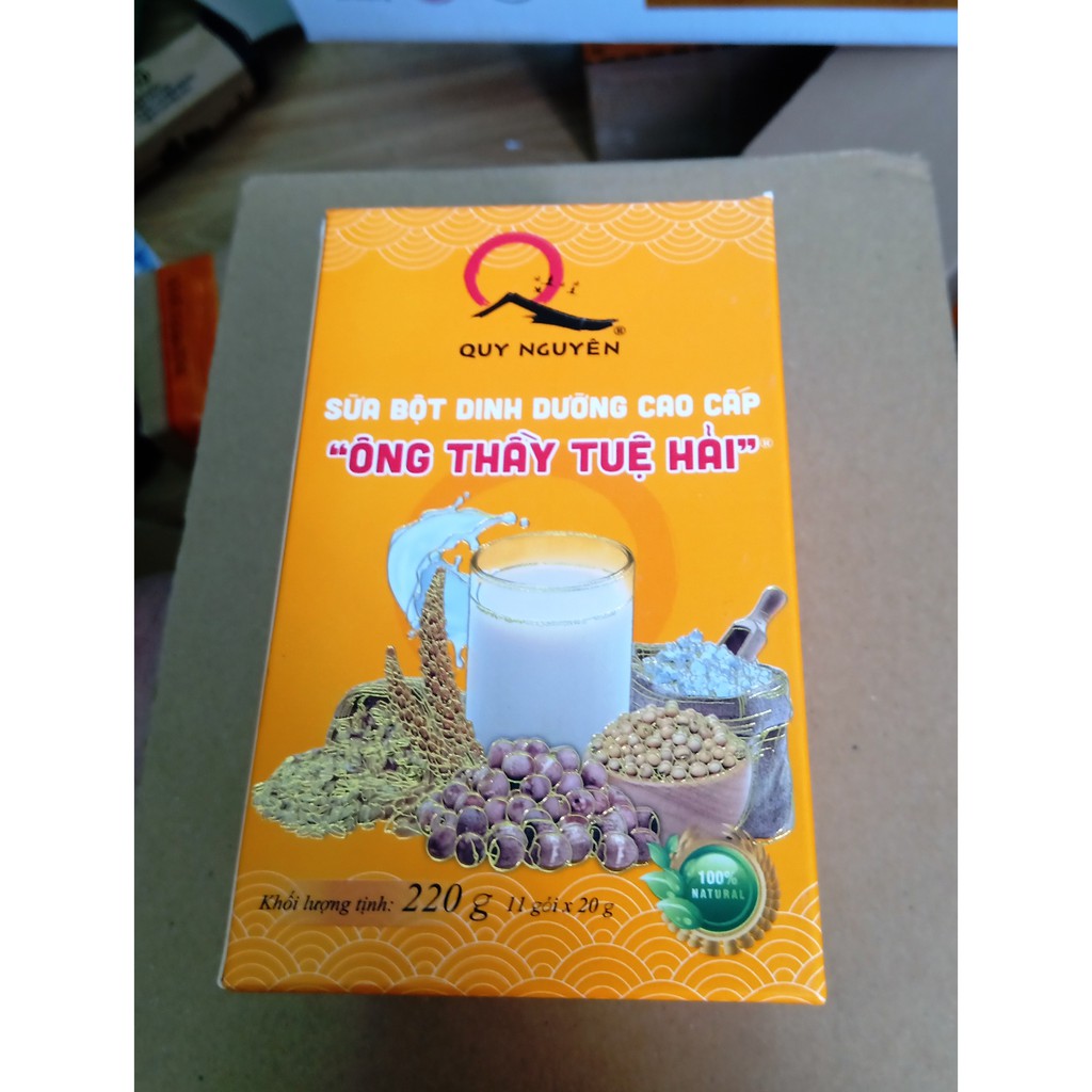 Ông Thầy Tuệ Hải 🌟 Sữa Bột Dinh Dưỡng Cao Cấp  220g, 11 gói