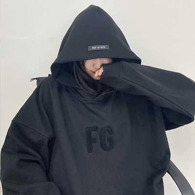 FOG FEAR OF GOD Season 6 Main Line Wealth FG Flocking Embroidered Sweater High Street Trend Hoodie | BigBuy360 - bigbuy360.vn