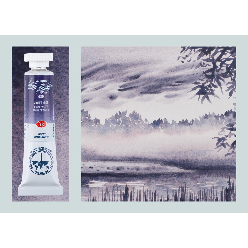 Màu nước White Nights pan/tube lẻ mã mới