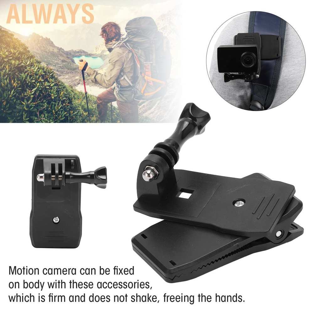 Kẹp Máy Ảnh Xoay 360 Độ Có Khóa Chữ J Cho Gopro Hero 9 8 7 Dji Osmo Action | BigBuy360 - bigbuy360.vn