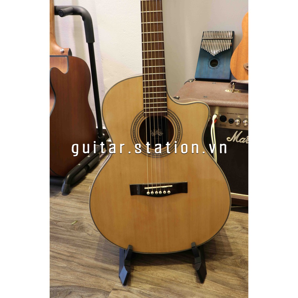 Đàn Guitar Đệm Hát Acoustic HD-199A - có ti chỉnh kèm phụ kiện