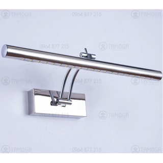 Đèn soi tranh, đèn chiếu tranh inox ST 7048 dài 0.4M, 0.7m, 1.1m ST 7048 - Ánh sáng Vàng - Mua 10 tặng 1